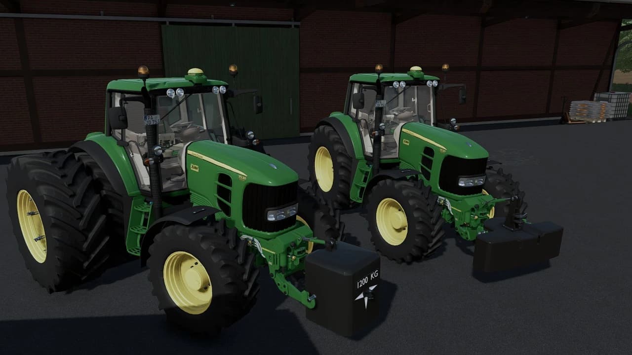 JOHN DEERE 7030 2