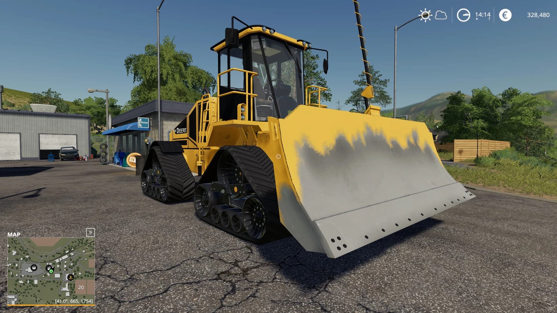 JOHN DEERE 764 4