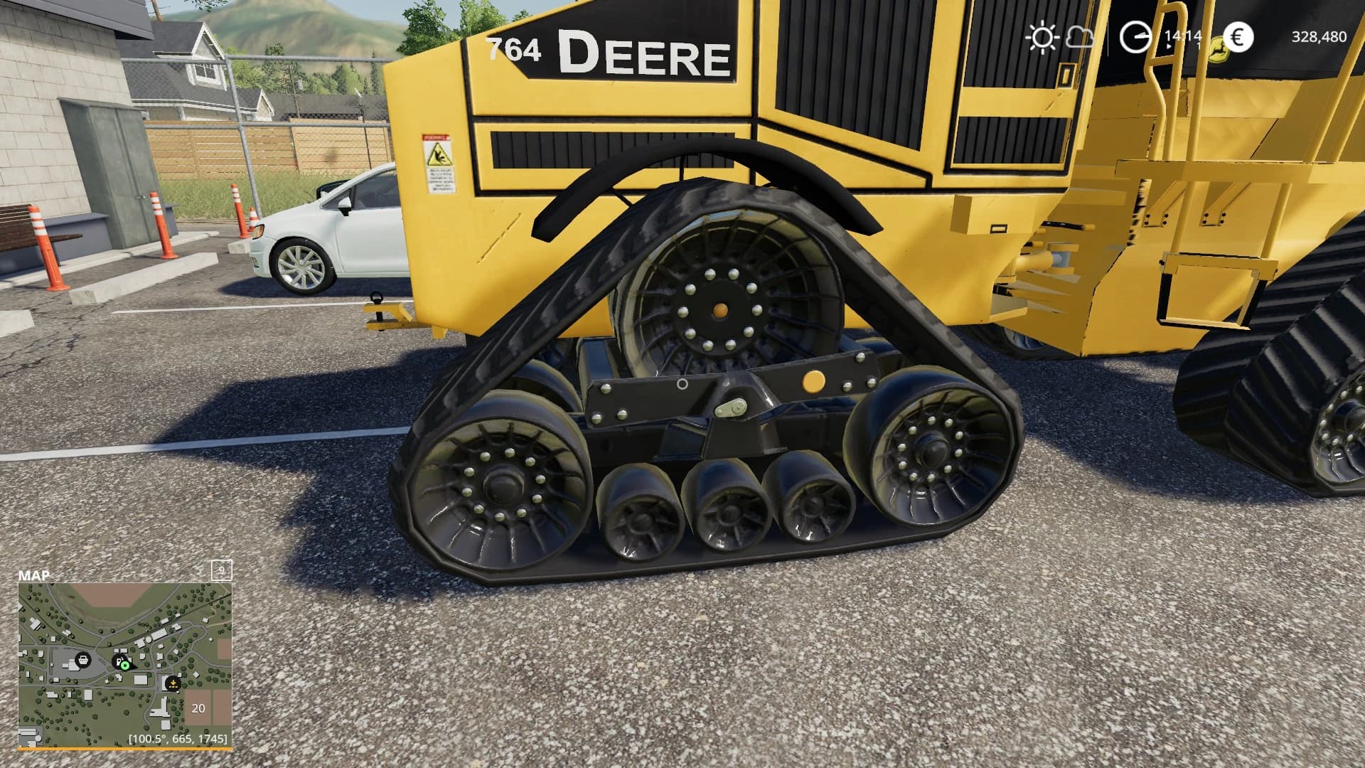 JOHN DEERE 764 3