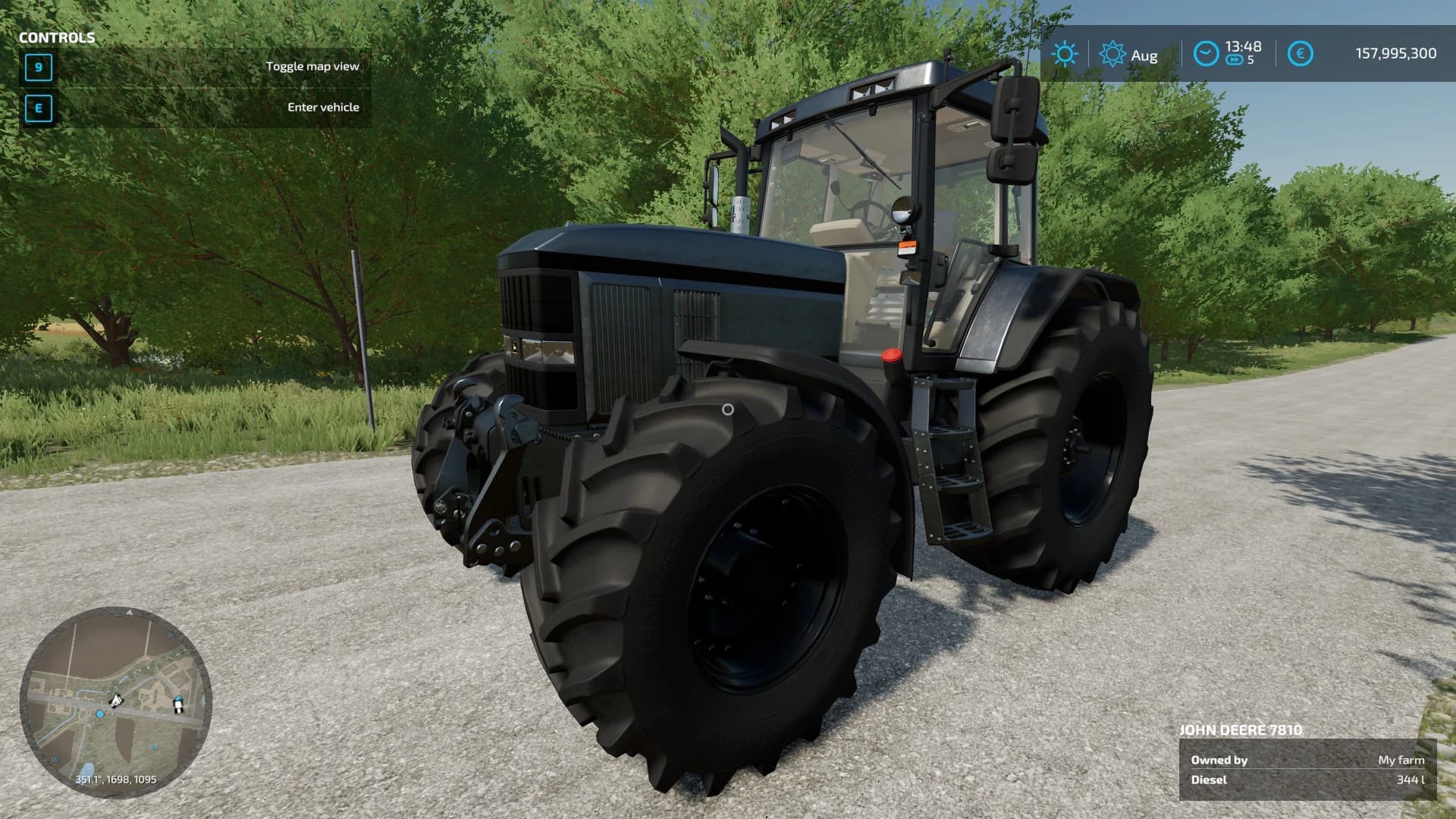 JOHN DEERE 7810 STEALTH BLACK 5