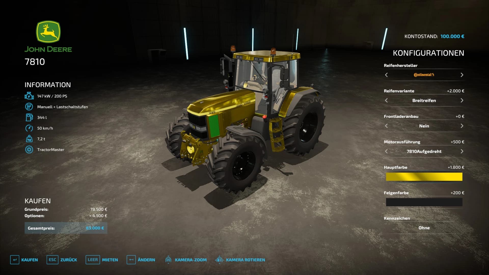 JOHN DEERE 7810 2