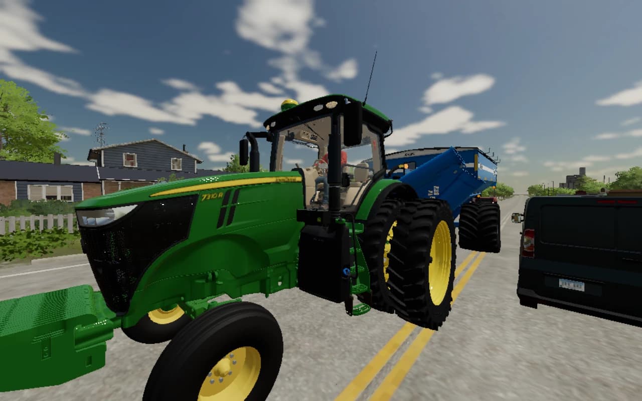 JOHN DEERE 7R US 2WD 4