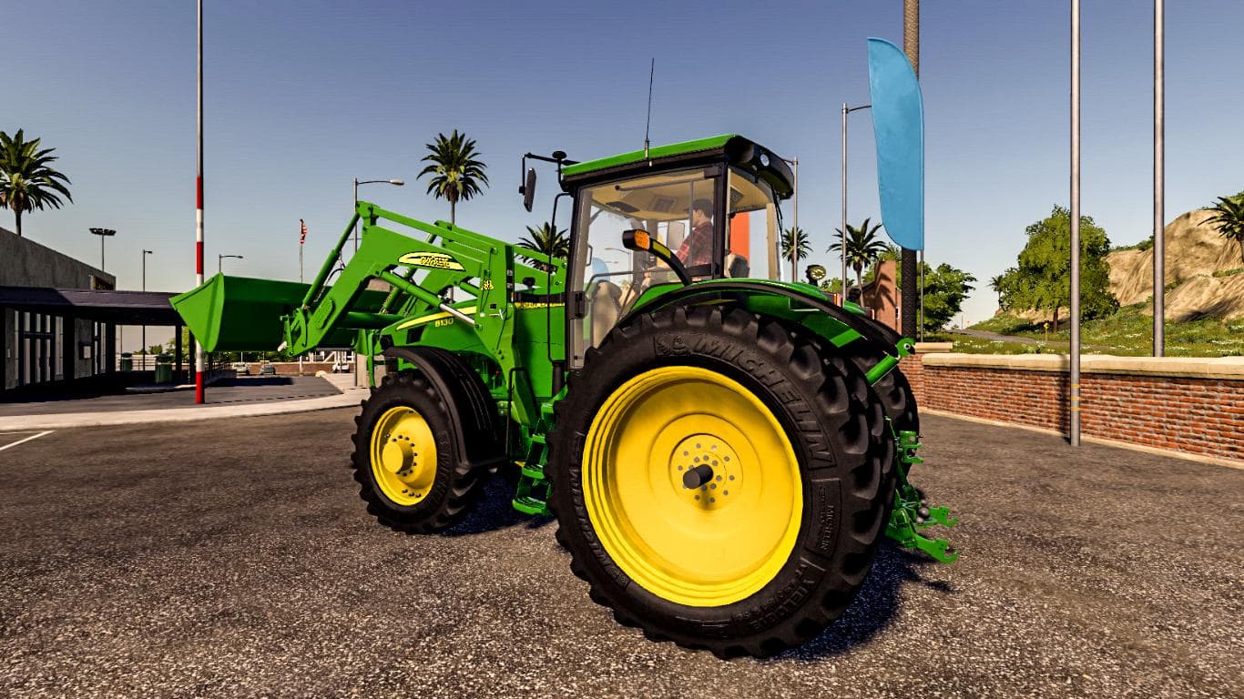 JOHN DEERE 8030 843 LOADER 2