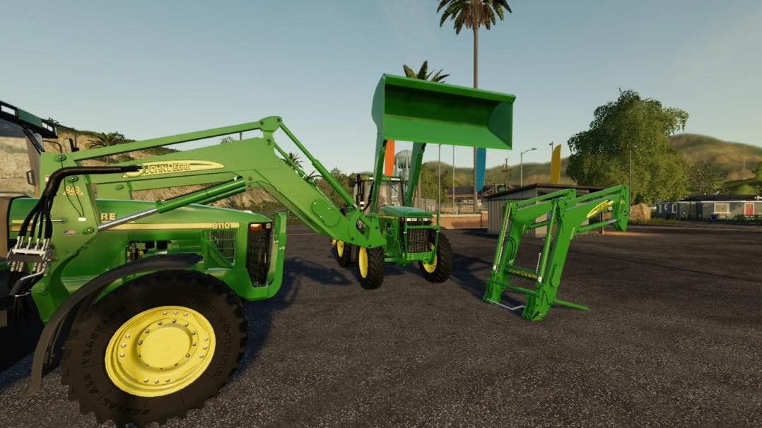 JOHN DEERE 843 LOADER 2