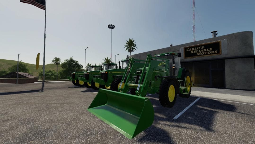 JOHN DEERE 843 LOADER