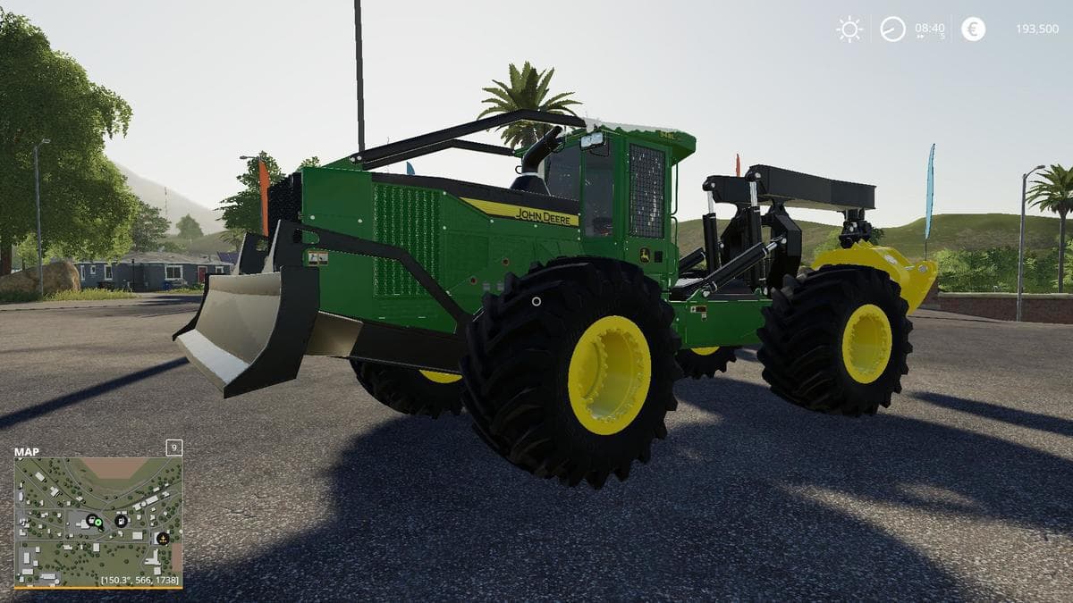 JOHN DEERE 948LII WINCH 5
