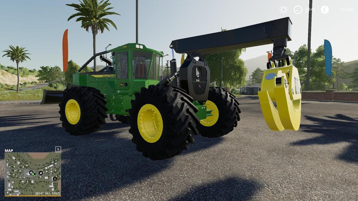 JOHN DEERE 948LII WINCH 4