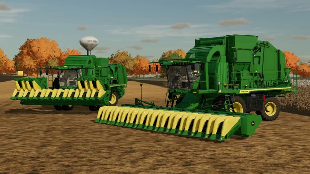 JOHN DEERE CS 770 AND SH8R AND SH12F 4