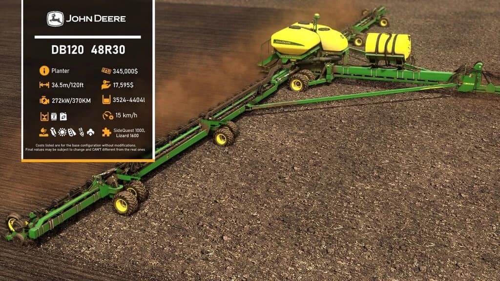 JOHN DEERE DB120 5