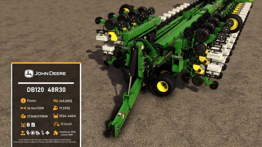 JOHN DEERE DB120 2