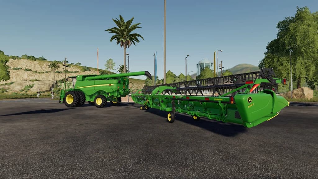 JOHN DEERE DRAPER 645 FD 2