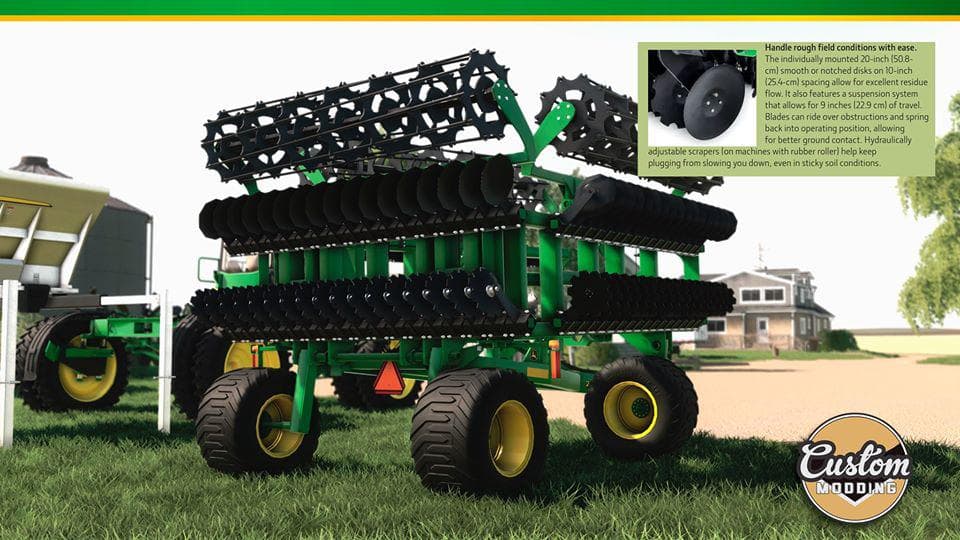 JOHN DEERE HIGH SPEED DISK 3