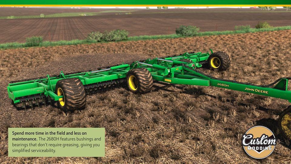 JOHN DEERE HIGH SPEED DISK 2