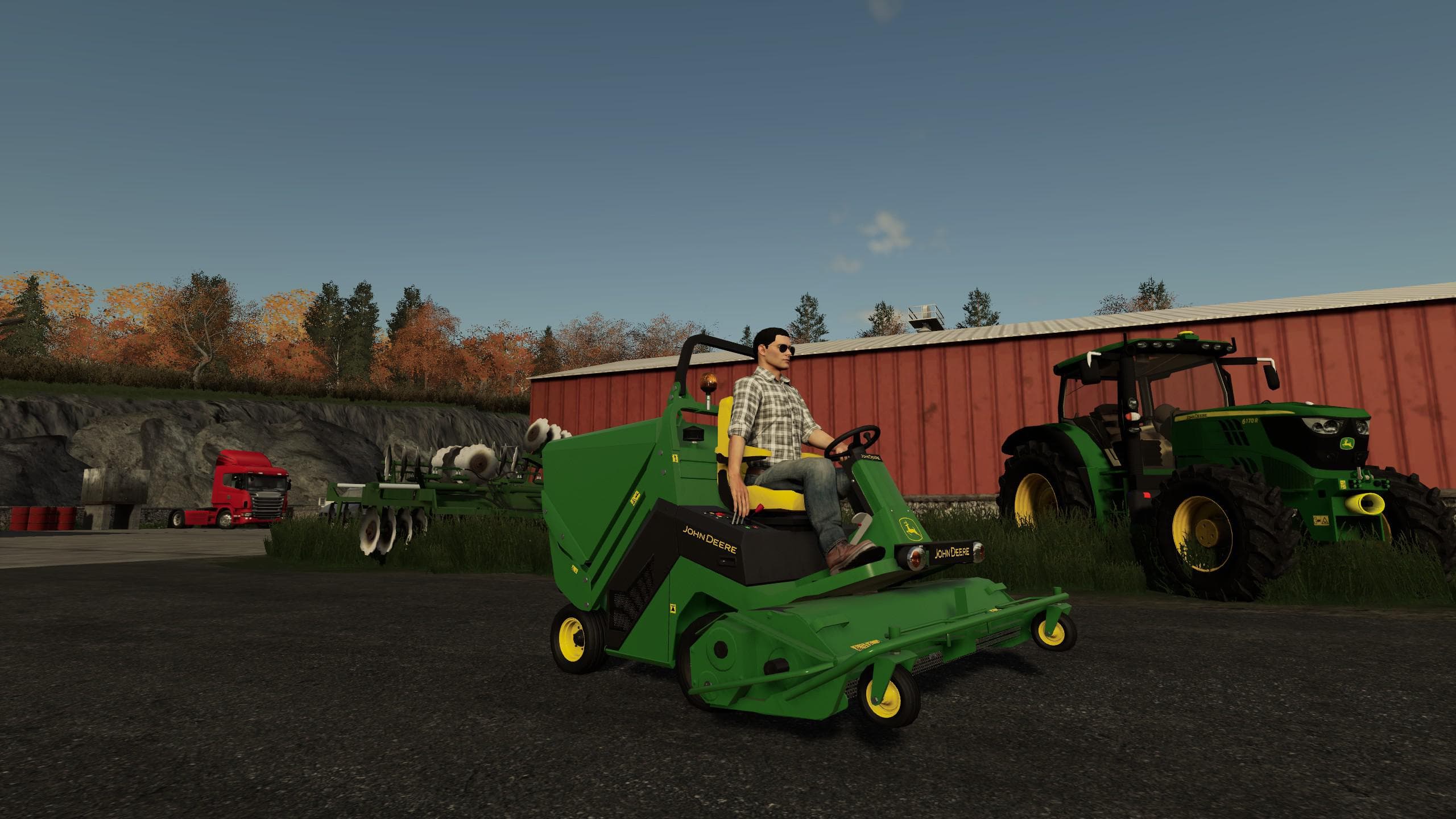 JOHN DEERE MOWER 4