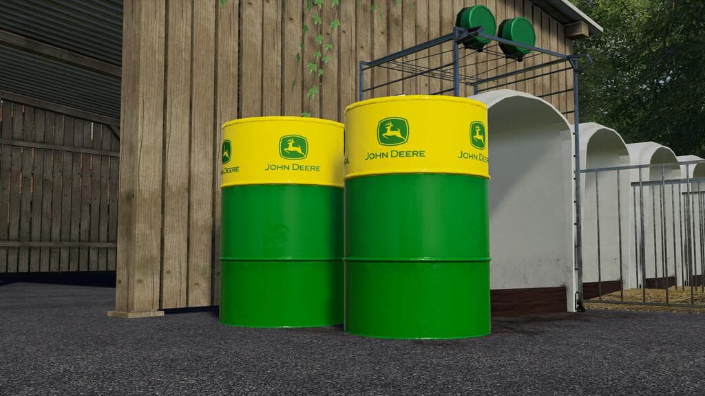 JOHN DEERE OIL DRUM (PREFAB)