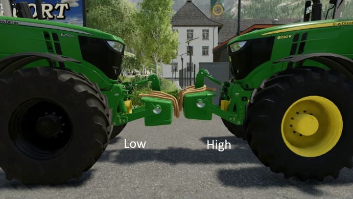 JOHN DEERE PICKUP WEIGHTS 4