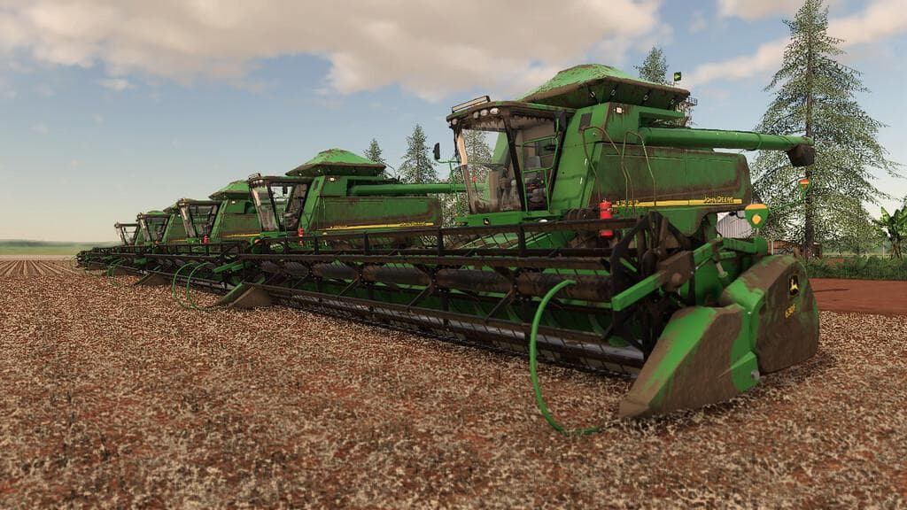 JOHN DEERE STS 9750 AND 630F 4