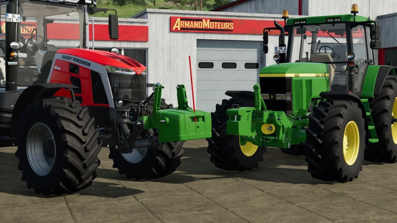 JOHN DEERE WEIGHT