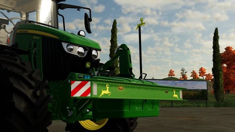 JOHN DEERE WEIGHT WITH BUMPER 3