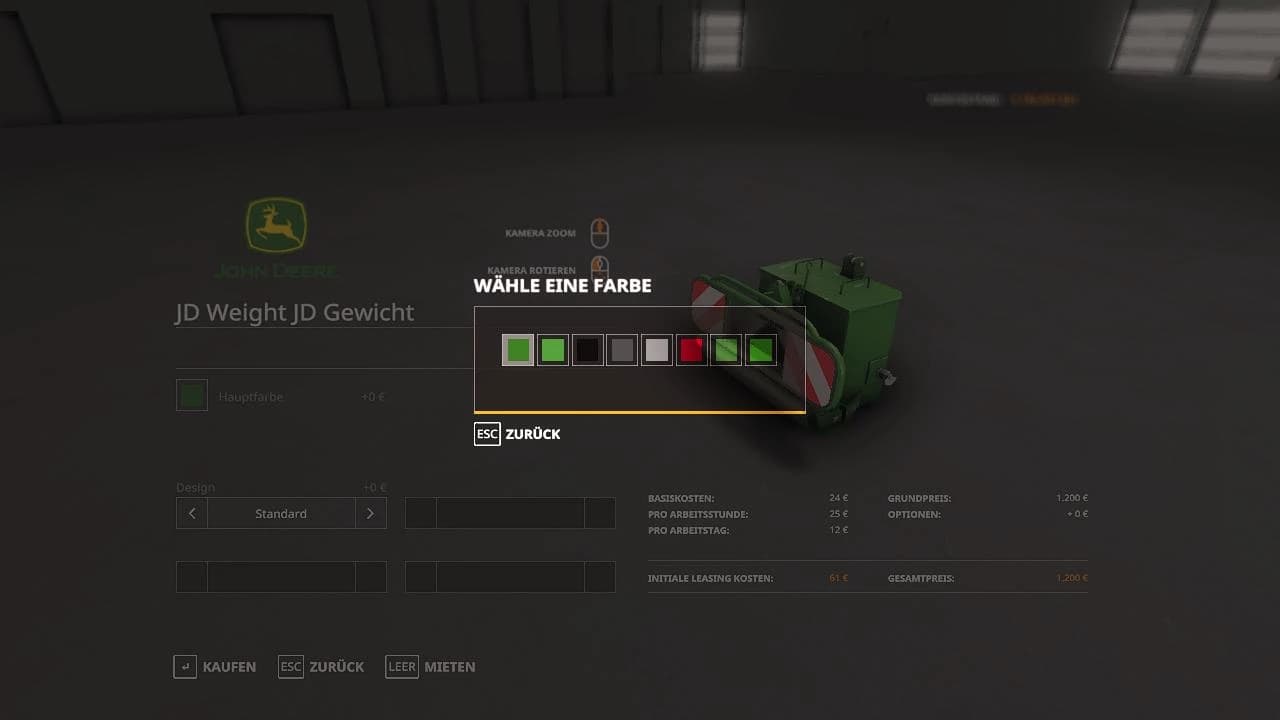 JOHN DEERE WEIGHT 3