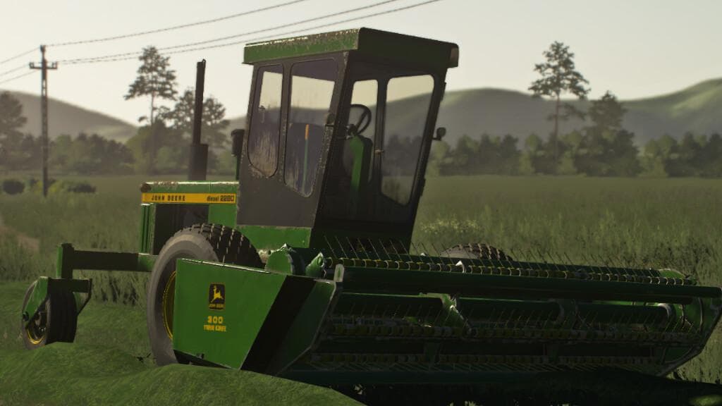 JOHN DEERE WINDROWER 5