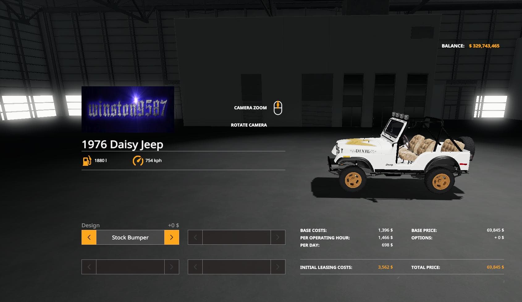 Daisy's Jeep