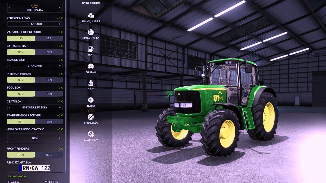 John Deere 6020 Series Agropark 2