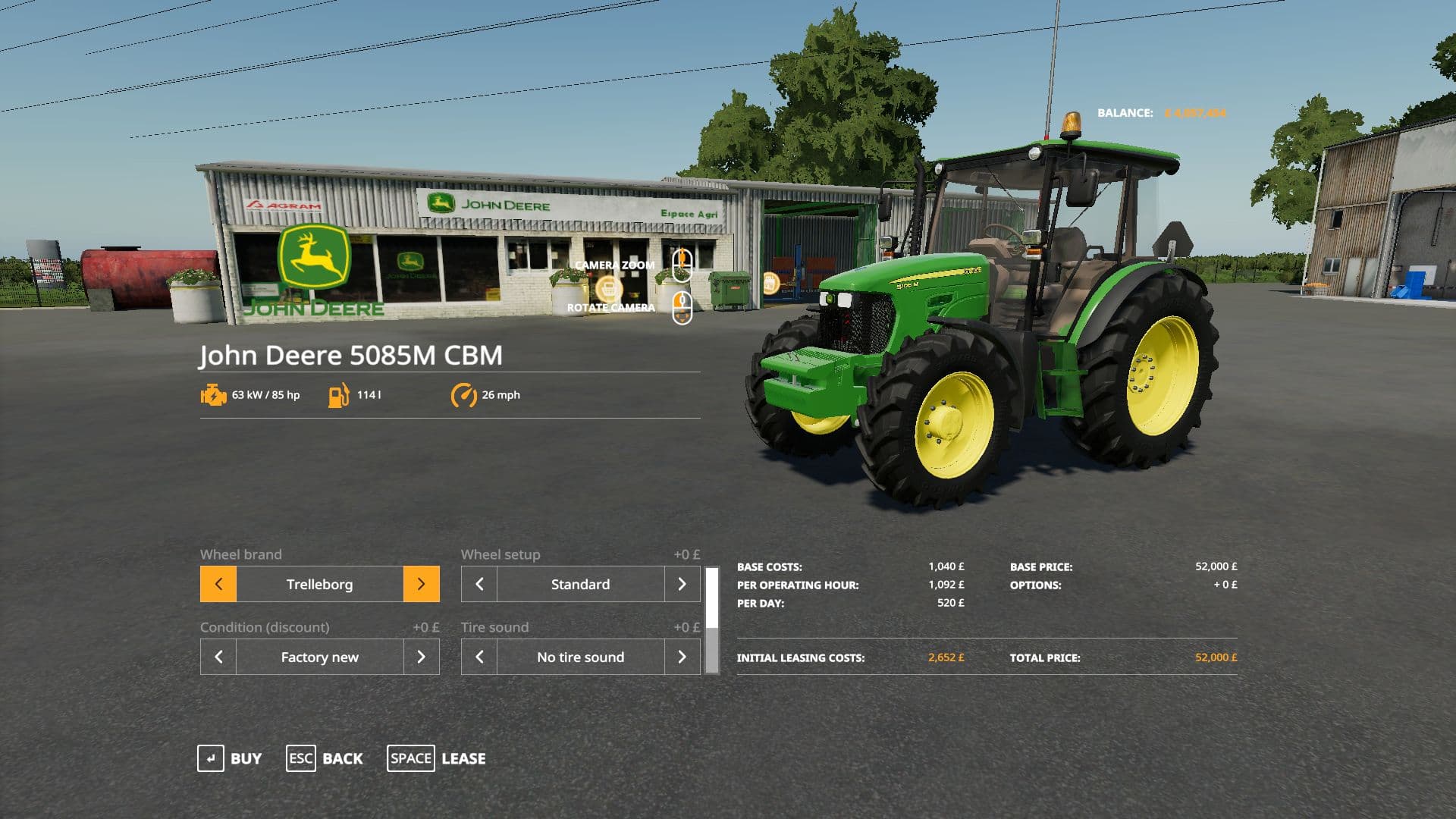 John Deere 5M Pack 2