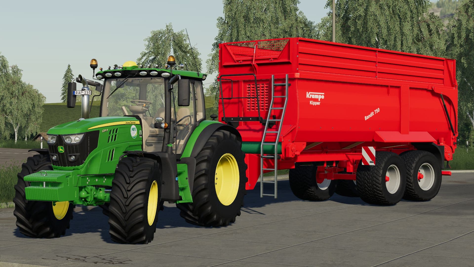 John Deere 6R KITE V Beta 5