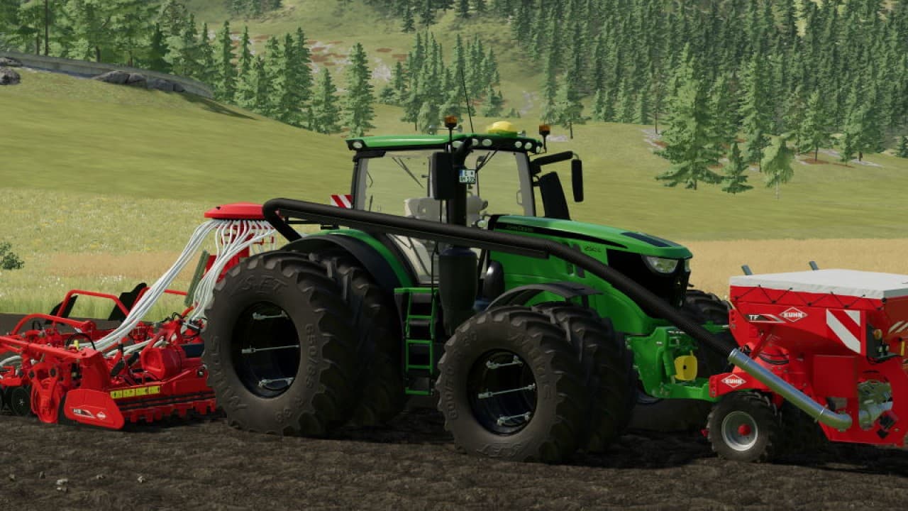 John Deere 6R with tracks 3