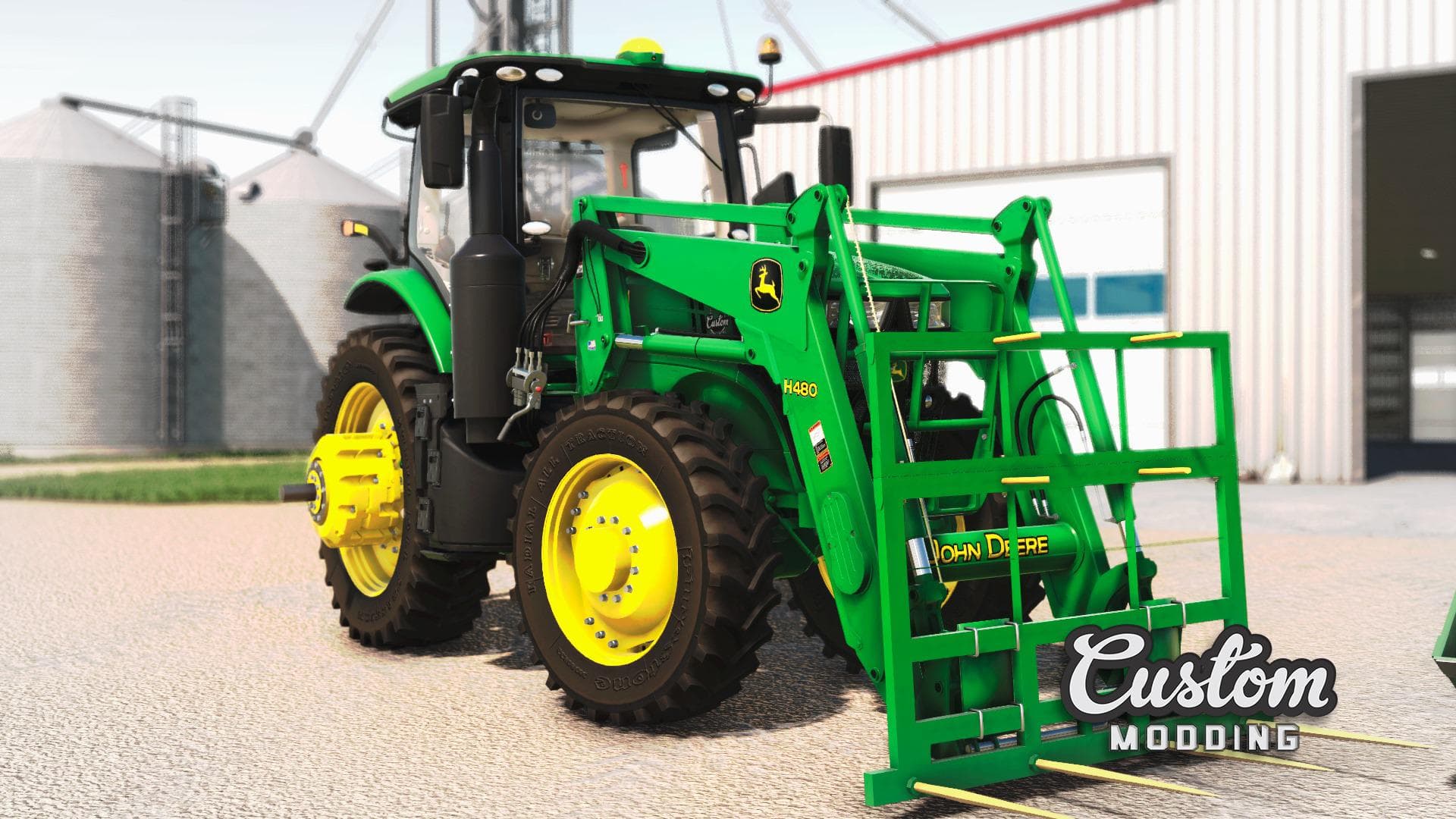John Deere 7R: update for H480 2