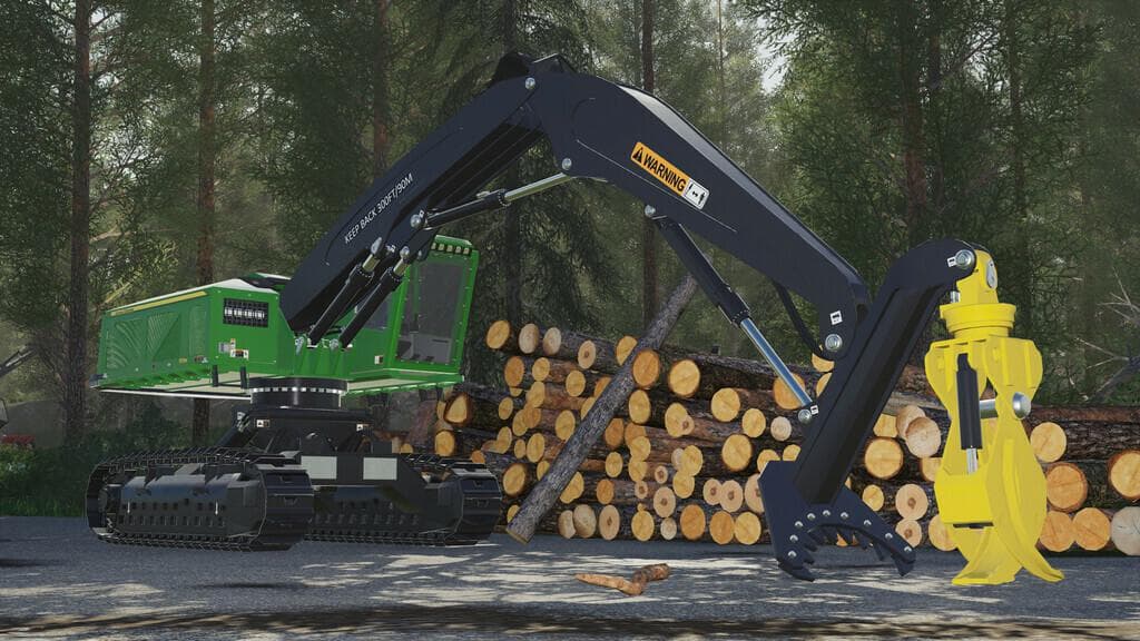 John Deere 953M Swing Loader 4