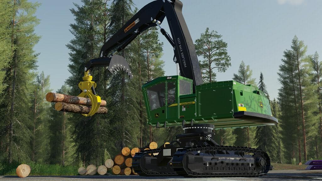 John Deere 953M Swing Loader 3