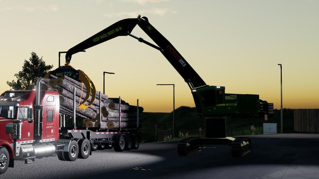 John Deere 953MH Mill Loader