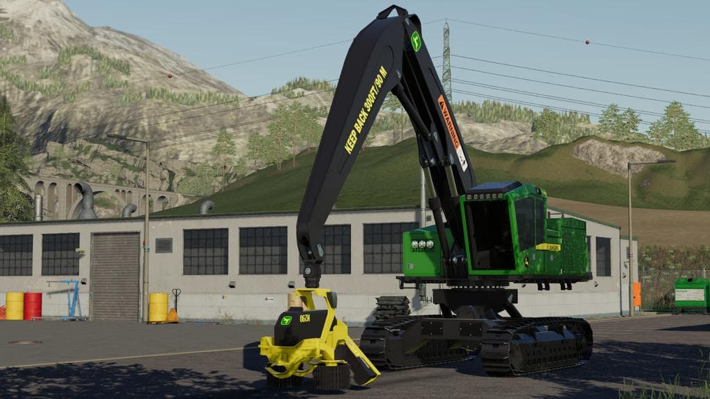 JOHN DEERE 959MH TRACKED HARVESTER 5