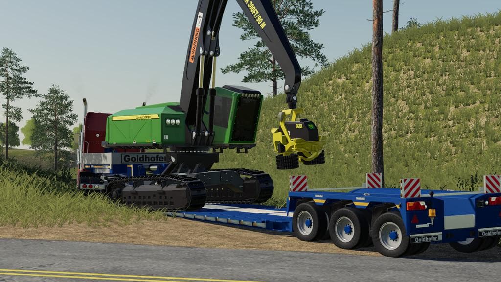 JOHN DEERE 959MH TRACKED HARVESTER 2