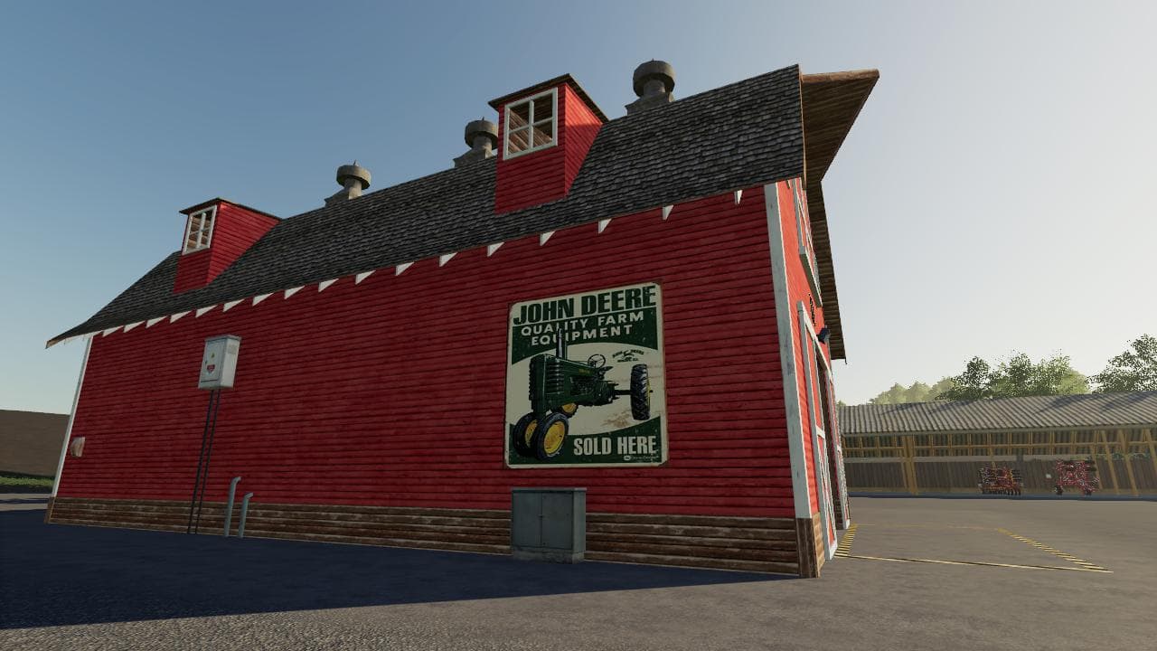 John Deere Bale Barn