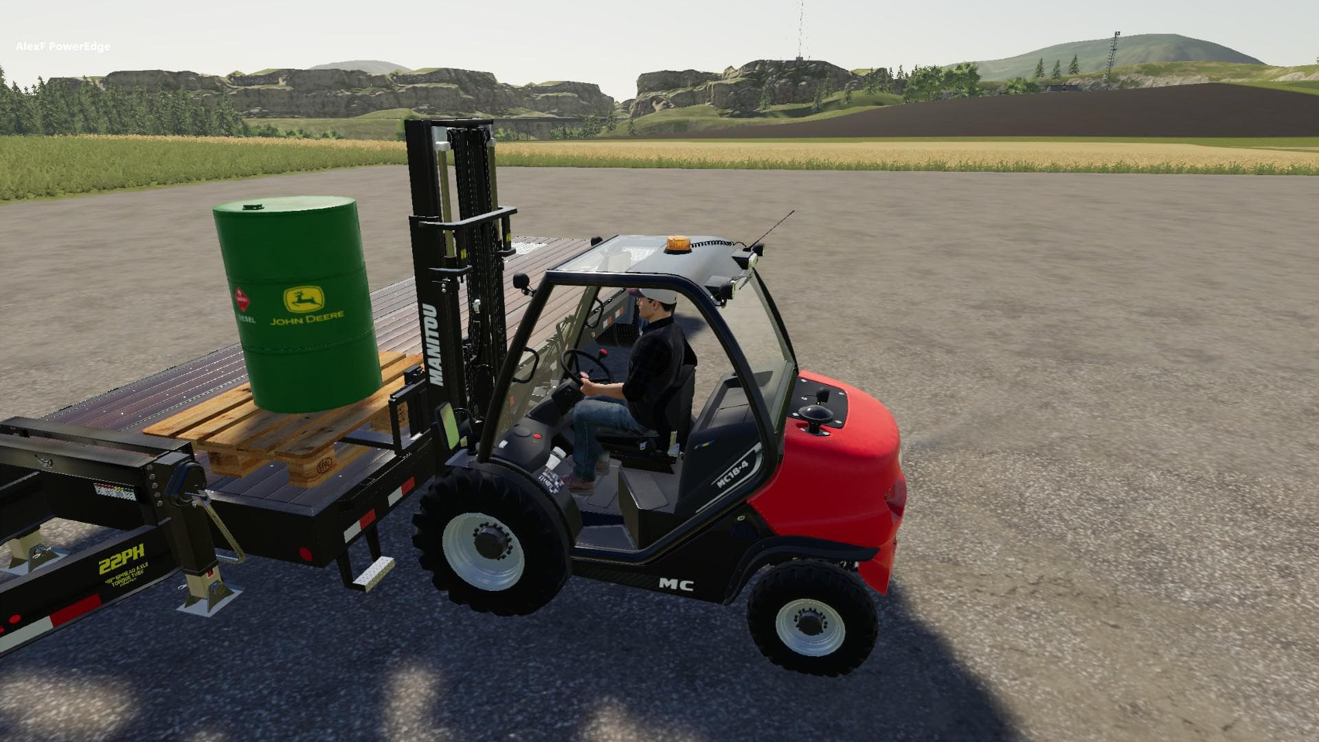 John Deere Diesel Barrel 2