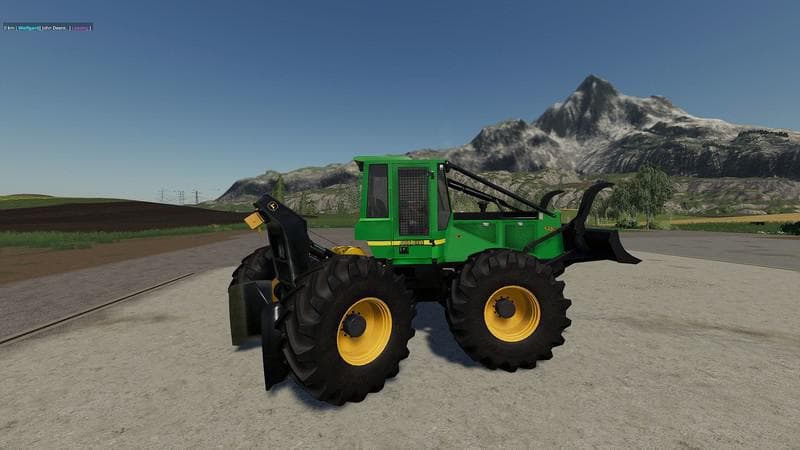 John Deere GIII Skidder 4
