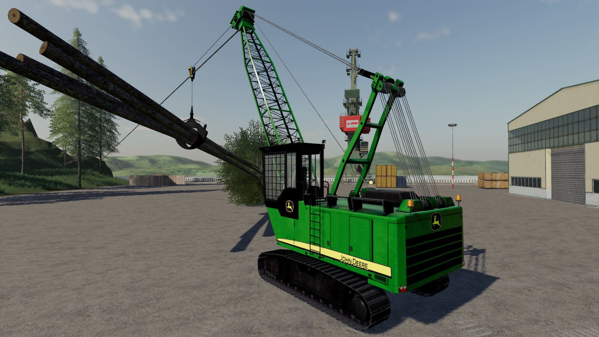 John Deere Grapple Yarder 5