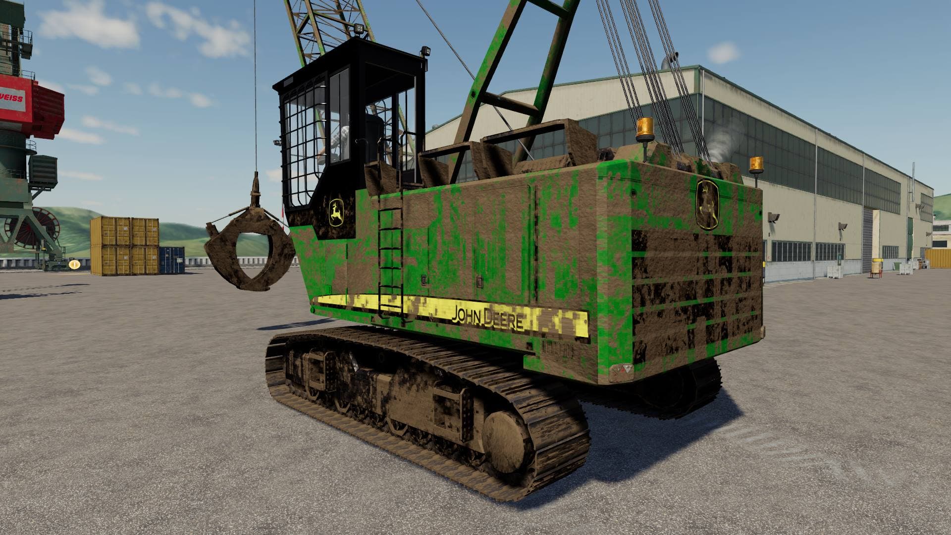 John Deere Grapple Yarder 2