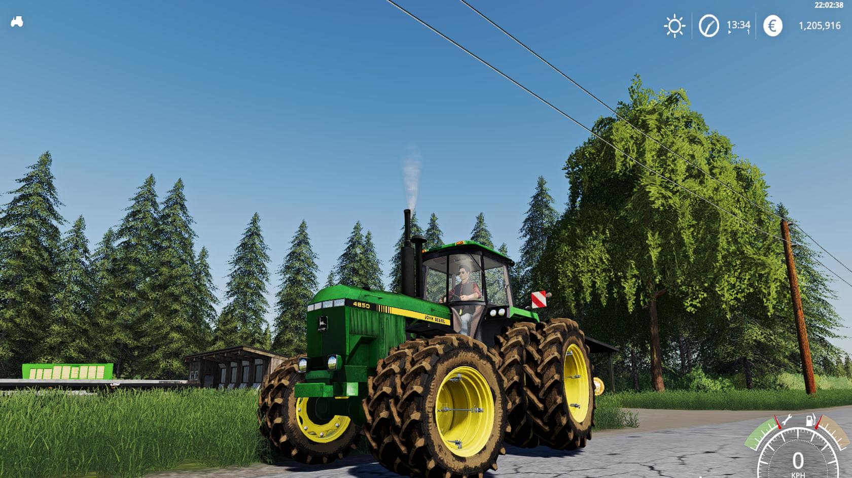 John Deere MFWD5055