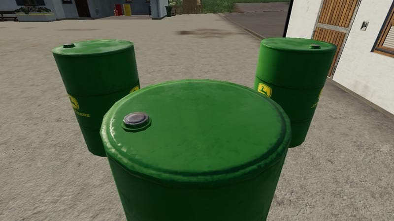 John Deere barrel 2