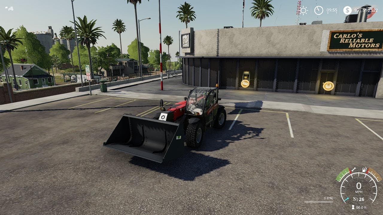 John Deere telehandler bucket 4