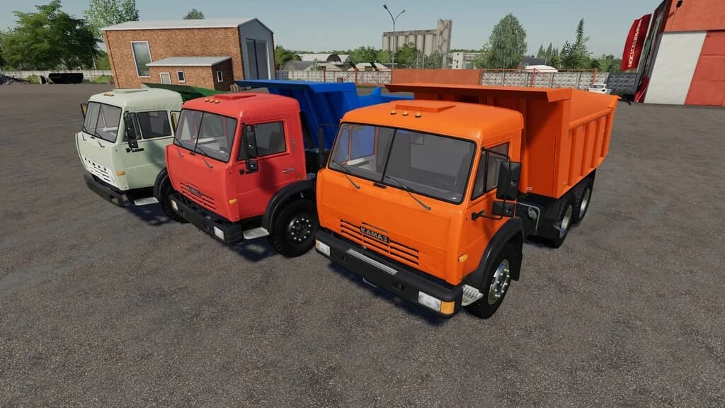 KAMAZ DUMP TRUCK 4