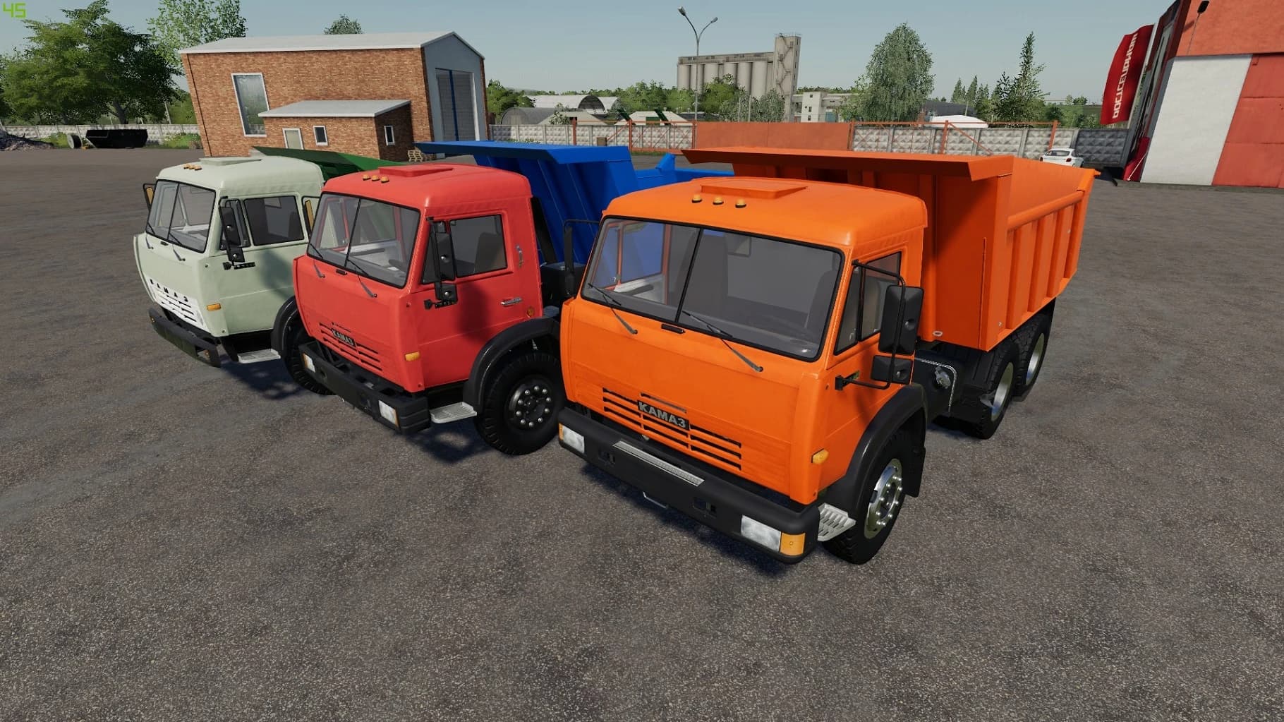 KAMAZ DUMP 4