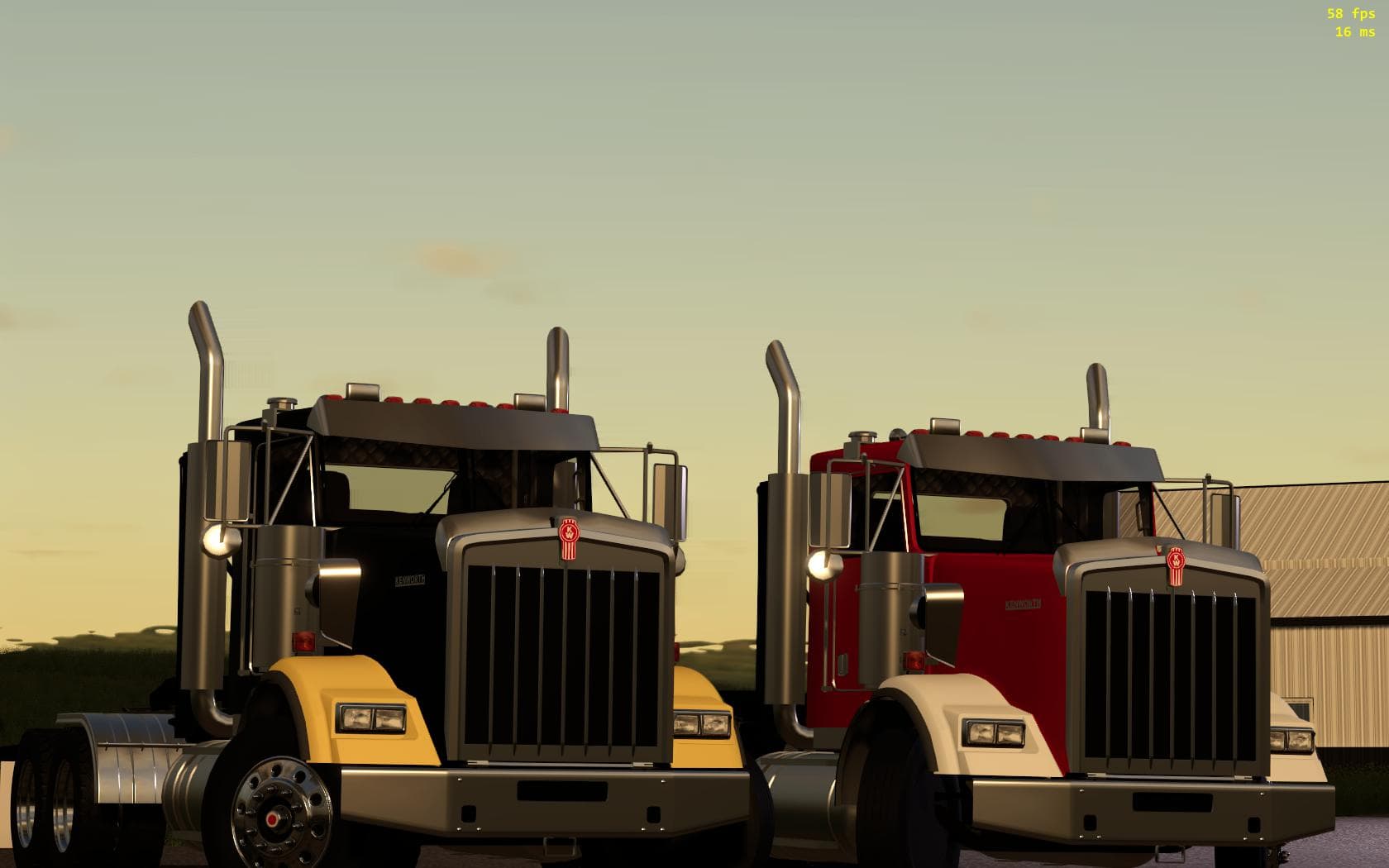 KENWORTH T800 HIGH HOOD