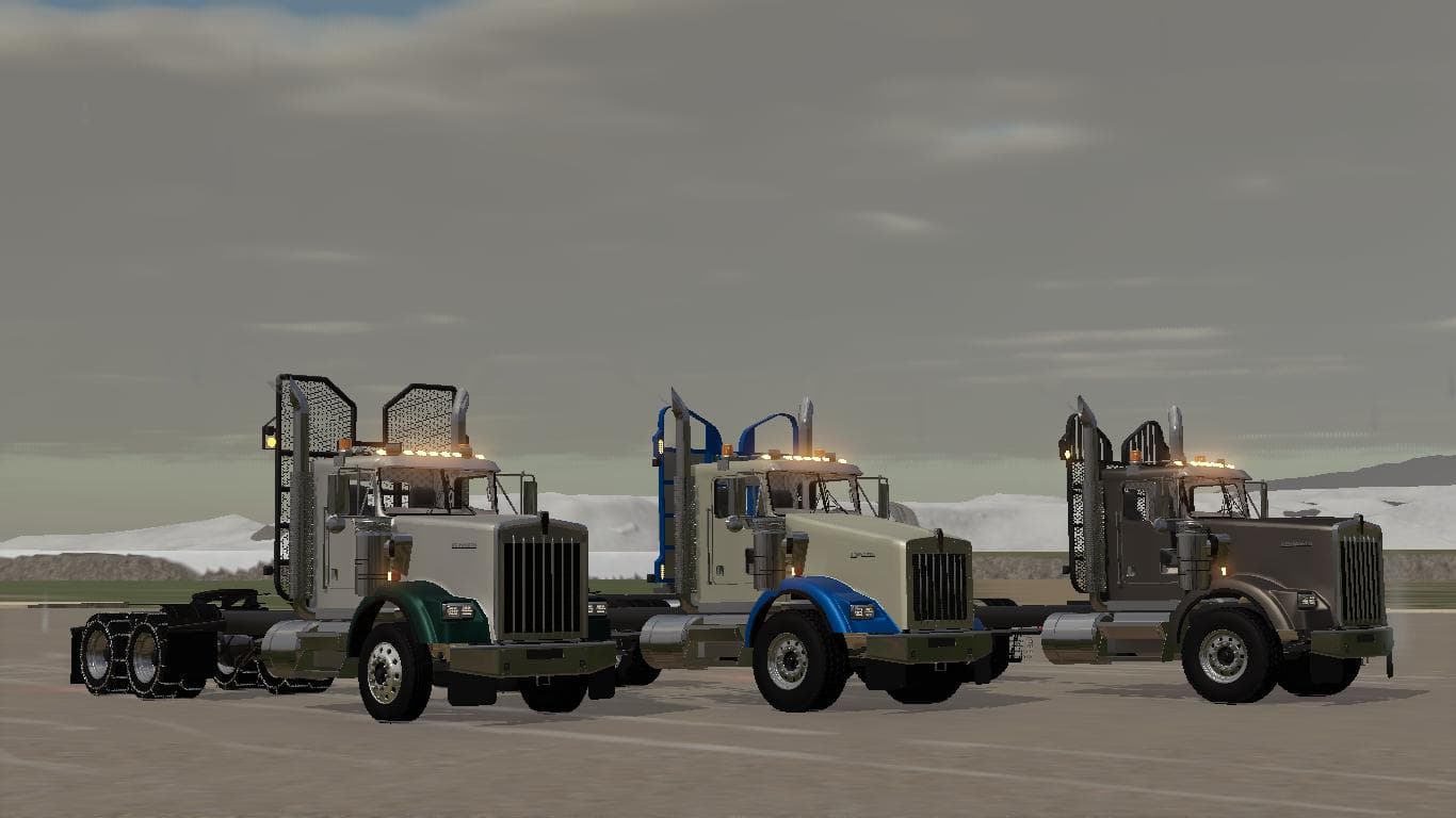 KENWORTH T800 TANDEM 4
