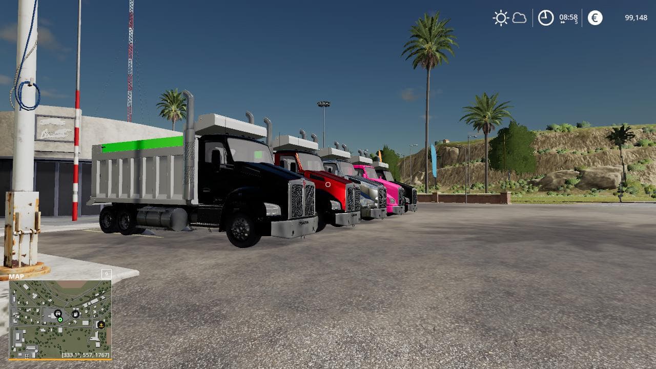 KENWORTH T880 DUMP TRUCK 3