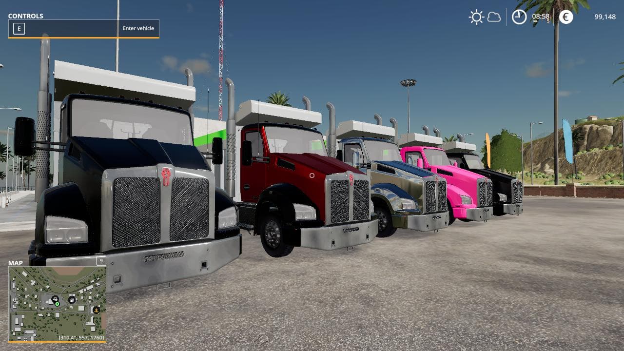 KENWORTH T880 DUMP TRUCK 2